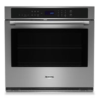 Maytag 5 Cu. Ft. Single Wall Oven with Air Fry and Basket - MOES6030LZ 