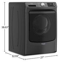 Maytag 5.8 Cu. Ft. Pet Pro Smart Front-Load Washer - Volcano Black - MFW7020RU | Laveuse intelligente à chargement frontal Pet Pro de 5,8 pi3 de Maytag - noir volcan - MFW7020RU | MFW7020U