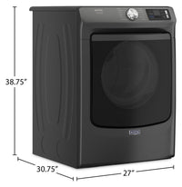 Maytag 7.4 Cu. Ft. Pet Pro Smart Gas Dryer - Volcano Black - MGD7020RU | Sécheuse à gaz intelligente Pet Pro de 7,4 pi3 de Maytag - noir volcan - MGD7020RU | MGD7020U