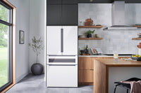 Bosch 36" 20.5 Cu. Ft. 800 Series Smart Counter-Depth French-Door Refrigerator - B36CL81ENW  | Réfrigérateur intelligent Bosch série 800 de 36 po et de 20,5 pi3 de profondeur comptoir à portes françaises - B36CL81ENW  | B36CL81W