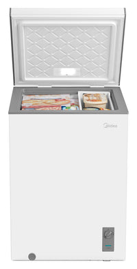 Midea 3.5 Cu. Ft. Convertible Chest Refrigerator-Freezer - MRC04M4CWW | Congélateur coffre convertible en réfrigérateur Midea de 3,5 pi3 - MRC04M4CWW | MRC04MWW