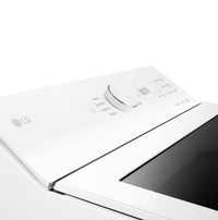 LG 5.8 Cu. Ft. Smart Top-Load Washer with EasyUnload™ and AI Sensing - Alpine White - WT8200CW | Laveuse intelligente LG à chargement par le haut de 5,8 pi3 avec EasyUnload et détection IA - blanc alpin - WT8200CW | WT8200CW