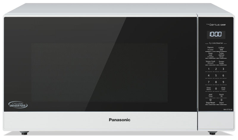 Panasonic 1.6 Cu. Ft. Countertop Microwave Oven - NNST75LWC | Four à micro-ondes de comptoir Panasonic de 1,6 pi3 - NNST75LWC | NNST75WC