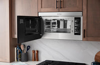 Maytag 1.1 Cu. Ft. Flush Mount Over-the-Range Microwave-Toaster Oven - Stainless Steel - YMMMF8030PZ | Four grille-pain et à micro-ondes à hotte intégrée Maytag de 1,1 pi3 à installation affleurée - acier inoxydable - YMMMF8030PZ | YMMMF80Z