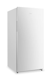 Midea 21 Cu. Ft. Convertible 2-in-1 Upright Refrigerator-Freezer - White - MRU21F6AWW | Appareil vertical 2 en 1 Midea de 21 pi3 convertible en réfrigérateur ou congélateur - blanc - MRU21F6AWW | MRU21FWW