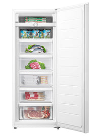 Midea 6.9 Cu. Ft. Convertible Upright Refrigerator-Freezer - MRU07B3AWW  