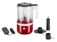 KitchenAid 5-Cup Cordless Food Chopper - KFCB519ER - Food Processor in Empire Red