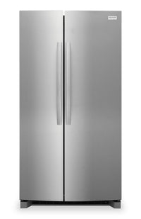 Frigidaire Gallery 36" 26 Cu. Ft. Side-by-Side Refrigerator - Stainless Steel - GRSN2620AF | Réfrigérateur Frigidaire Gallery de 26 pi3 et de 36 po à compartiments juxtaposés - acier inoxydable - GRSN2620AF | GRSN26AF