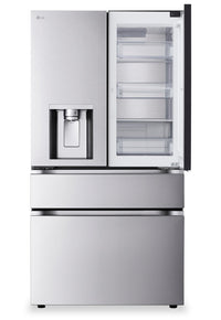 LG 36" 29 Cu. Ft. InstaView® Door-in-Door® Standard-Depth MAX™ Refrigerator with MyColor™ - LF29S8365S | Réfrigérateur LG de 36 po et de 29 pi3 avec technologie InstaViewMC, Porte dans la porteMD et MyColourMC - LF29S8365S | LF29S85S