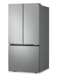 LG 33" 25 Cu. Ft. Smart French-Door Refrigerator with Ice Maker - Steel - LF25S6200V  | Réfrigérateur intelligent LG de 33 po et de 25 pi³ à portes françaises avec machine à glaçons - acier - LF25S6200V  | LF25S62V