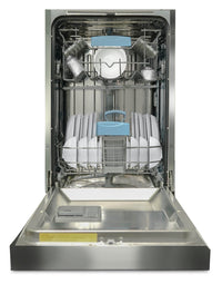 Danby 18" 51 dBA Front-Control Built-In Dishwasher - Stainless Steel - DDW18D1ESS | Lave-vaisselle encastré Danby de 18 po et de 51 dBA avec commandes à l’avant - acier inoxydable - DDW18D1ESS | DDW18D1S