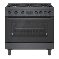 Bosch 800 Series 3.5 Cu. Ft. Dual Fuel Freestanding Range - HDS8645C 