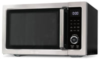 Danby 1 Cu. Ft. Countertop Microwave with Air Fry and Convection Oven - Stainless Steel - DDMW1060BS… | Four à micro-ondes de comptoir Danby de 1 pi³ avec friture à air et four à convection - acier inoxyd…