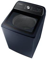 Samsung 6.2 Cu. Ft. Top-Load High-Efficiency Washer - Navy - WA54CG7150ADA4 | Laveuse haute efficacité Samsung à chargement par le haut de 6,2 pi³ - bleu marine - WA54CG7150ADA4