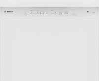 Bosch 300 Series 24" 48 dBA Smart Dishwasher with PrecisionWash® - White - SHE41CM2N | Lave-vaisselle intelligent Bosch de série 300 de 24 po de 48 dBA avec PrecisionWashMD - blanc - SHE41CM2N | SHE41M2N