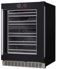 Silhouette Reserve 23.9" 5 Cu. Ft. Single-Door Wine Cooler - Black - SRVWC050R | Refroidisseur à vin Reserve de Silhouette de 5 pi3 et de 23,9 po à 1 porte - noir - SRVWC050R | SRVWC05R