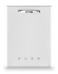 Smeg Top-Control Retro Dishwasher - STU2FABWH2|Lave-vaisselle Smeg rétro avec commandes sur le dessus - STU2FABWH2