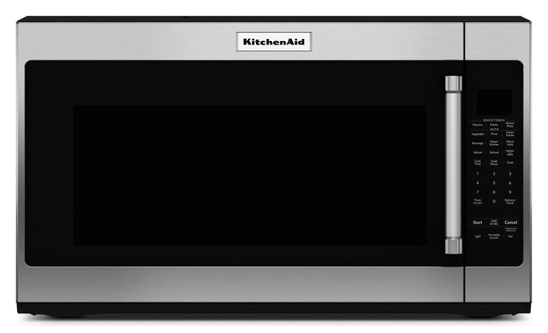 KitchenAid 2.0 Cu. Ft. Over-the-Range Microwave with Sensor Functions - Stainless Steel - Over-the-Range Microwave in Stainless Steel