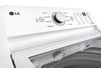 LG 5.8 Cu. Ft. Top-Load High-Efficiency Washer - White - WT7150CW | Laveuse haute efficacité LG à chargement par le haut de 5,8 pi³ - blanche - WT7150CW