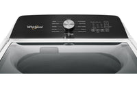 Whirlpool 5.3 Cu. Ft. Top-Load Washer with Built-In Faucet and 7 Cu. Ft. Gas Dryer with Steam | Laveuse à chargement par le haut de 5,3 pi3 avec robinet intégré et sécheuse à gaz de 7 pi3 avec vapeur de Whirlpool | WHTL520B