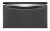 Maytag 15.5" H Laundry Pedestal w/Storage Drawer - Volcano Black 