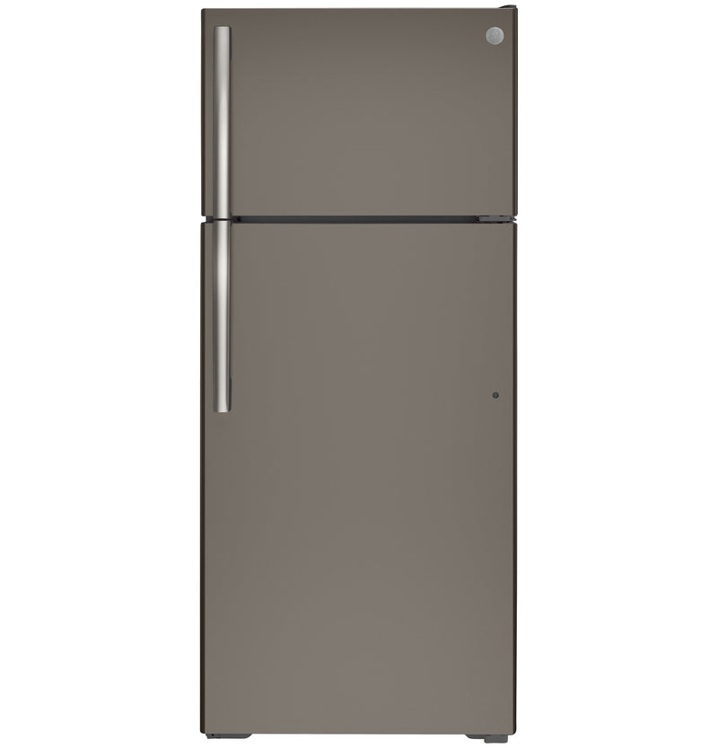 GE 17.5 Cu. Ft. Top-Freezer Refrigerator - GTE18GMNRES | Réfrigérateur GE de 17,5 pi³ à congélateur supérieur - GTE18GMNRES | GTE18GME