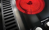 KitchenAid 36" Electric Downdraft Cooktop - KCED606GSS|Surface de cuisson électrique à aspiration descendante KitchenAid de 36 po - KCED606GSS|KCED606S