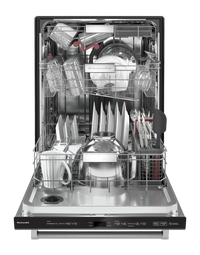 KitchenAid Top-Control Dishwasher with LED Lighting - KDTM804KBS|Lave-vaisselle KitchenAid avec commandes sur le dessus et éclairage à DEL - KDTM804KBS|KDTM80KB