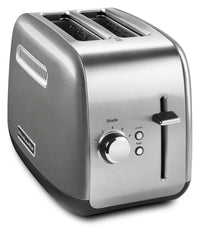 KitchenAid Two-Slice Toaster with 5 Shade Settings - KMT2115CU|Grille-pain à 2 tranches KitchenAid à 5 niveaux de grillage - KMT2115CU|KMT2115C