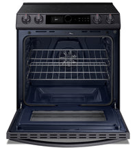 Samsung 6.3 Cu. Ft. Slide-In Electric Range with True Convection - NE63T8711SG/AC | Cuisinière électrique encastrée Samsung de 6,3 pi3 à convection véritable - NE63T8711SG/AC | NE63T87G