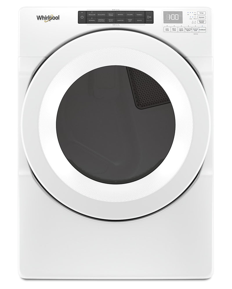 Whirlpool 7.4 Cu. Ft. Front Load Electric Dryer - YWED560LHW|Sécheuse électrique Whirlpool à chargement frontal de 7,4 p3 - YWED560LHW|YWED560W