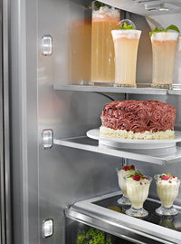 KitchenAid 24.2 Cu. Ft. Built-In French-Door Refrigerator - KBFN502ESS|Réfrigérateur encastré avec portes françaises KitchenAid de 24.2 pieds cubes - KBFN502ESS|KBFN502S