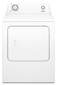 Amana 6.5 Cu. Ft. Gas Dryer with Automatic Dryness Control – NGD4655EW|Sécheuse à gaz Amana de 6,5 pi3 avec commande de séchage automatique - NGD4655EW|NGD4655W