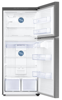Samsung 17.6 FlexZone™ Top-Mount Refrigerator – RT18M6213SR/AA|Réfrigérateur Samsung de 17,6 pi³ à congélateur supérieur avec tiroir Flex Zone – RT18M6213SR/AA|RT18M621