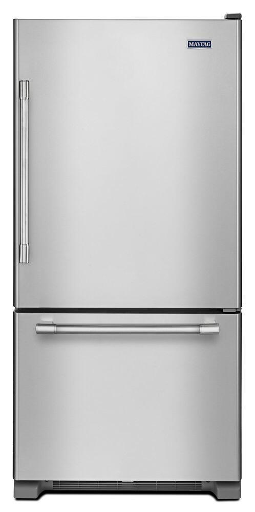 Maytag 19 Cu. Ft. Bottom-Mount Refrigerator - MBR1957FEZ|Réfrigérateur Maytag de 19 pi³ à congélateur inférieur - MBR1957FEZ|MBR1957Z