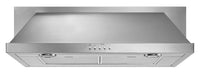 Whirlpool 36" Convertible Under-the-Cabinet Range Hood - UXT5536AAS|Hotte de cuisinière convertible sous l'armoire Whirlpool de 36 po - UXT5536AAS|UXT5536S