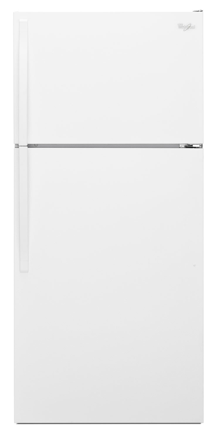 Whirlpool 14 Cu. Ft. Top-Freezer Refrigerator - WRT134TFDW|Réfrigérateur Whirlpool de 14 pi³ à congélateur supérieur - WRT134TFDW|WRT134TFW