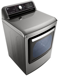 LG 7.3 Cu. Ft. TurboSteam™ Dryer with EasyLoad™ Dual-Opening Door - DLEX7900VE | Sécheuse LG de 7,3 pi3 avec technologie TurboSteamMC et porte EasyLoadMC - DLEX7900VE  | DLEX790V