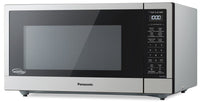 Panasonic 1.6 Cu. Ft. Cyclonic Inverter Countertop Microwave Oven - NNST74LS | Four à micro-ondes de comptoir Panasonic de 1,2345 pi3 avec technologie InverterMD à cyclones - NNST74LS | NNST74LS