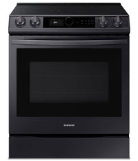 Samsung 6.3 Cu. Ft. Slide-In Electric Range with True Convection - NE63T8711SG/AC | Cuisinière électrique encastrée Samsung de 6,3 pi3 à convection véritable - NE63T8711SG/AC | NE63T87G