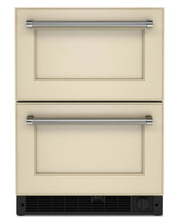 KitchenAid 4.2 Cu. Ft. Panel-Ready Under-Counter Refrigerator/Freezer - KUDF204KPA | Réfrigérateur sous le comptoir KitchenAid de 4,2 pi³ à panneau personnalisable - KUDF204KPA | KUDF20KP