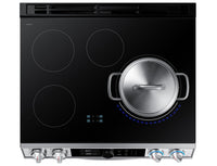 Samsung 6.3 Cu. Ft. Front Control Induction Range with Double Oven - NE63T8951SS/AC | Cuisinière Samsung de 6,3 pi³ à induction avec four double et commandes à l’avant – NE63T8951SS/AC | NE63T895