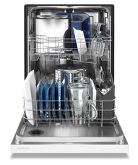 Maytag Front-Control Dishwasher with Dual Power Filtration - MDB4949SKW | Lave-vaisselle Maytag, commandes à l’avant et système de filtration à double puissance - MDB4949SKW | MDB494KW