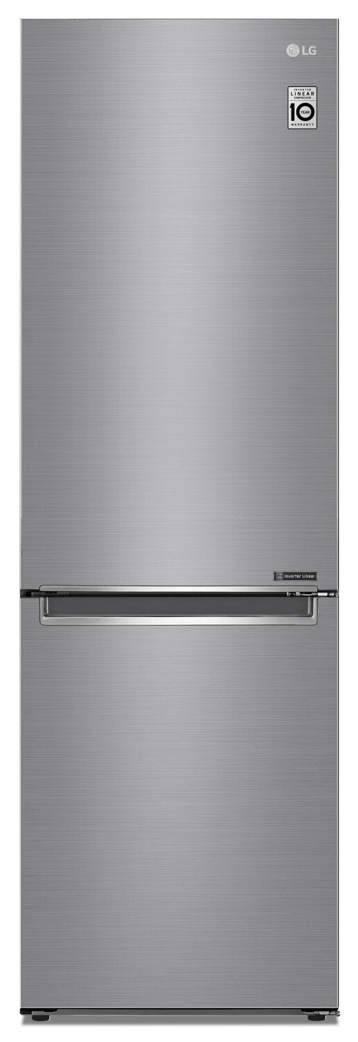 LG 12 Cu. Ft. Counter-Depth Bottom-Freezer Refrigerator - LBNC12231V | Réfrigérateur LG de 12 pi3 de profondeur comptoir à congélateur inférieur - LBNC12231V | LBNC122V