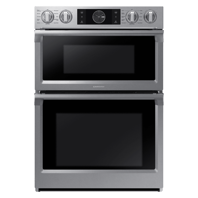 Samsung 30" Microwave Combination Wall Oven with Flex Duo™ – NQ70M7770DS/AA	 | Four mural combiné avec four à micro-ondes Samsung de 30 po avec système Flex DuoMC - NQ70M7770DS/AA	 | NQ70M77S