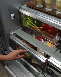 KitchenAid 24.2 Cu. Ft. Built-In French-Door Refrigerator - KBFN502ESS|Réfrigérateur encastré avec portes françaises KitchenAid de 24.2 pieds cubes - KBFN502ESS|KBFN502S