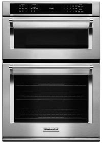 KitchenAid 30" Combination Wall Oven with Even-Heat™ True Convection - KOCE500ESS|Four mural combiné KitchenAid de 30 po à convection véritable Even-Heat(MC) - KOCE500ESS|KOCE500S